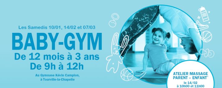 Baby-gym et atelier massage parent-enfant