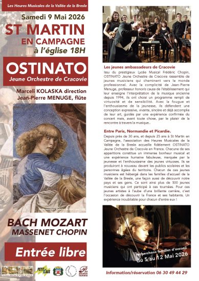 Affiche A3 de l'évènement