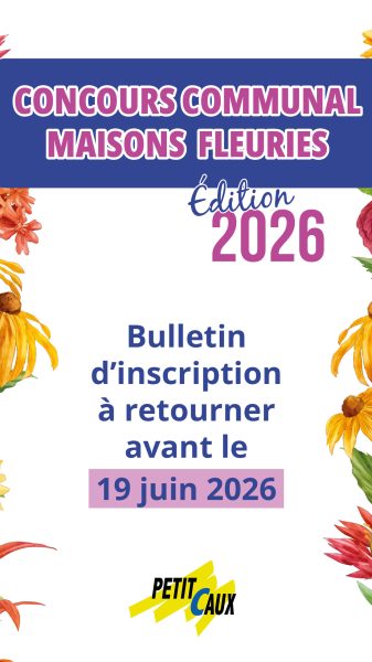 Concours communal des maisons fleuries