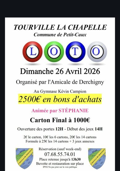 Affiche A3 de l'évènement