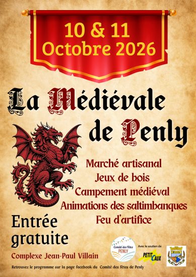 Affiche A3 de l'évènement
