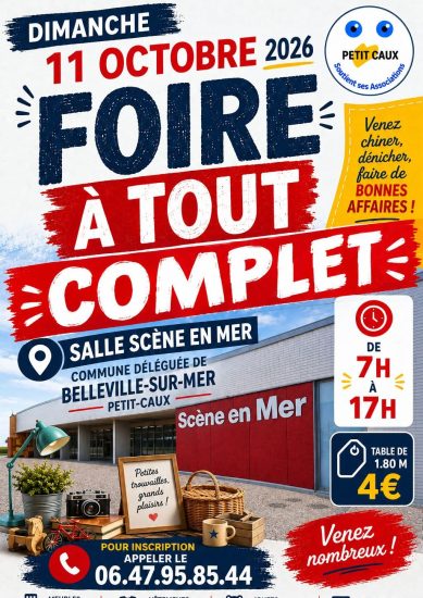 Affiche A3 de l'évènement