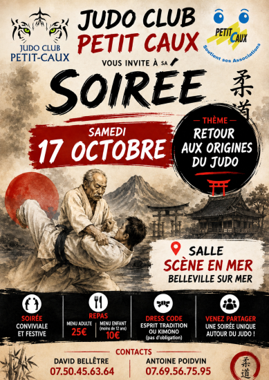 Affiche A3 de l'évènement