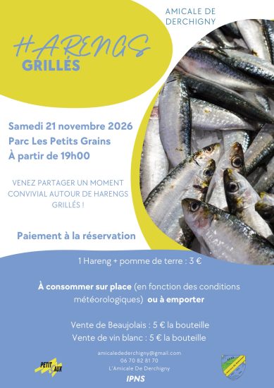 Affiche A3 de l'évènement