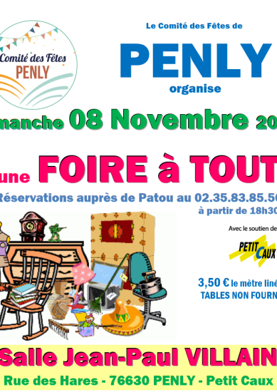 Affiche A3 de l'évènement